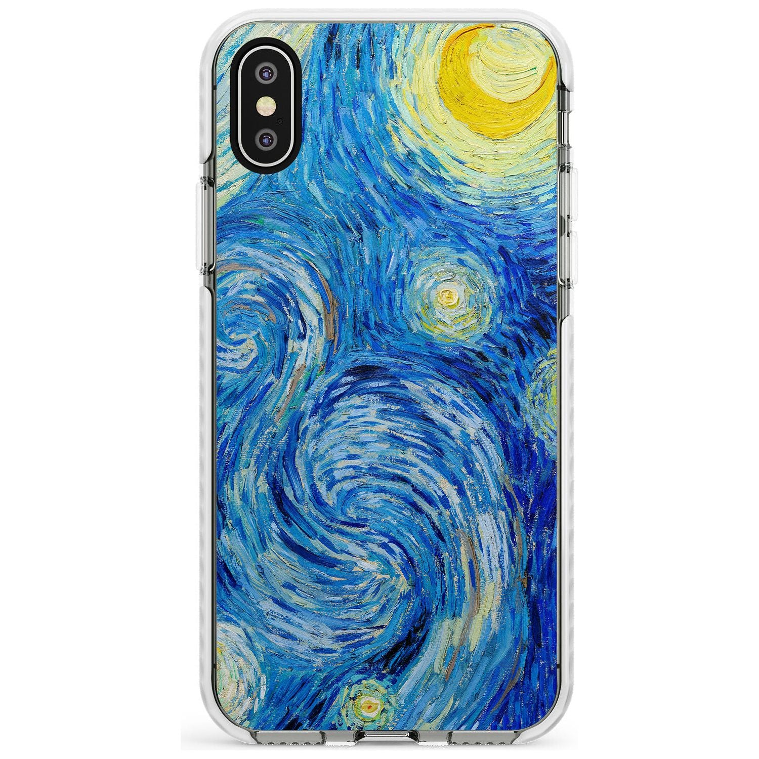 The Starry Night by Vincent Van Gogh Slim TPU Phone Case Warehouse X XS Max XR