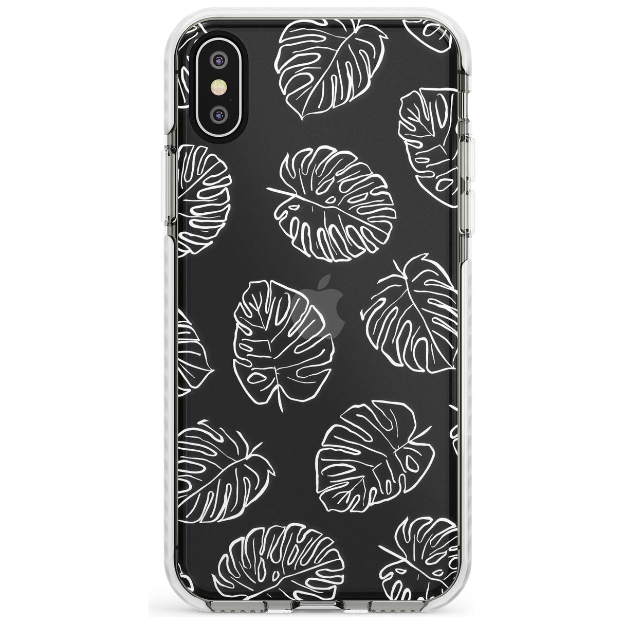 Monstera Leaves Slim TPU Phone Case Warehouse X XS Max XR