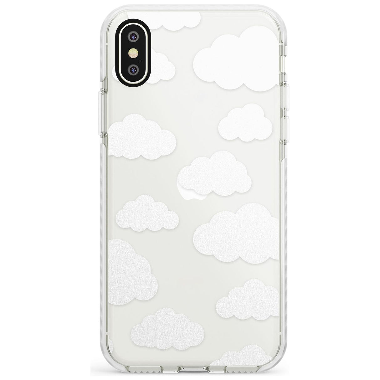 Transparent Cloud Pattern Slim TPU Phone Case Warehouse X XS Max XR