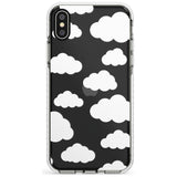 Transparent Cloud Pattern Slim TPU Phone Case Warehouse X XS Max XR