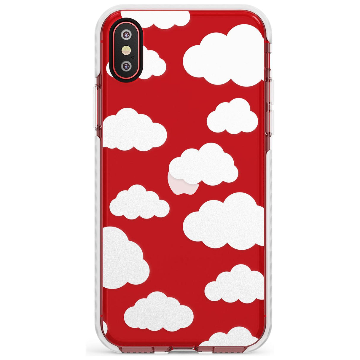 Transparent Cloud Pattern Slim TPU Phone Case Warehouse X XS Max XR