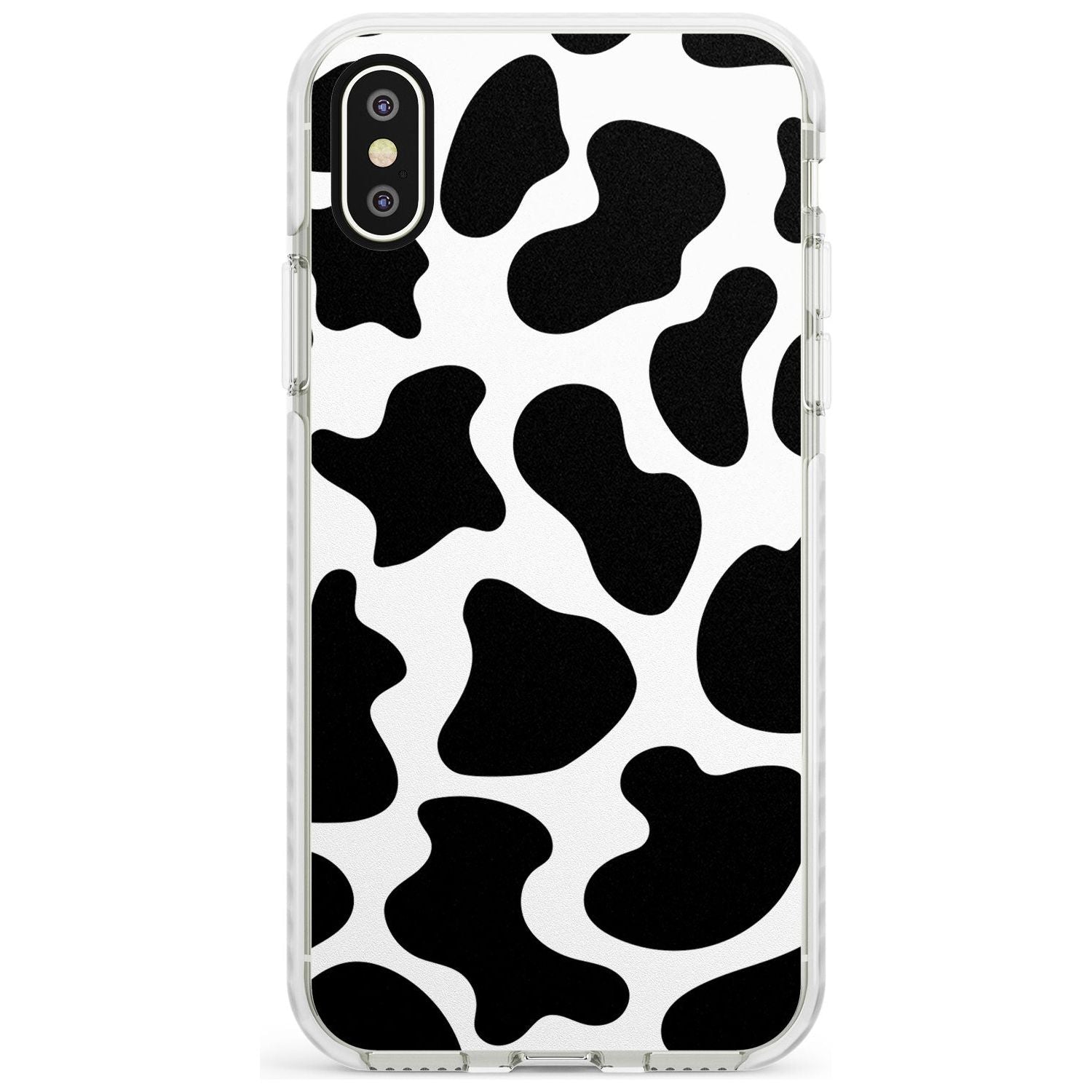 Cow Print Slim TPU Phone Case Warehouse X XS Max XR