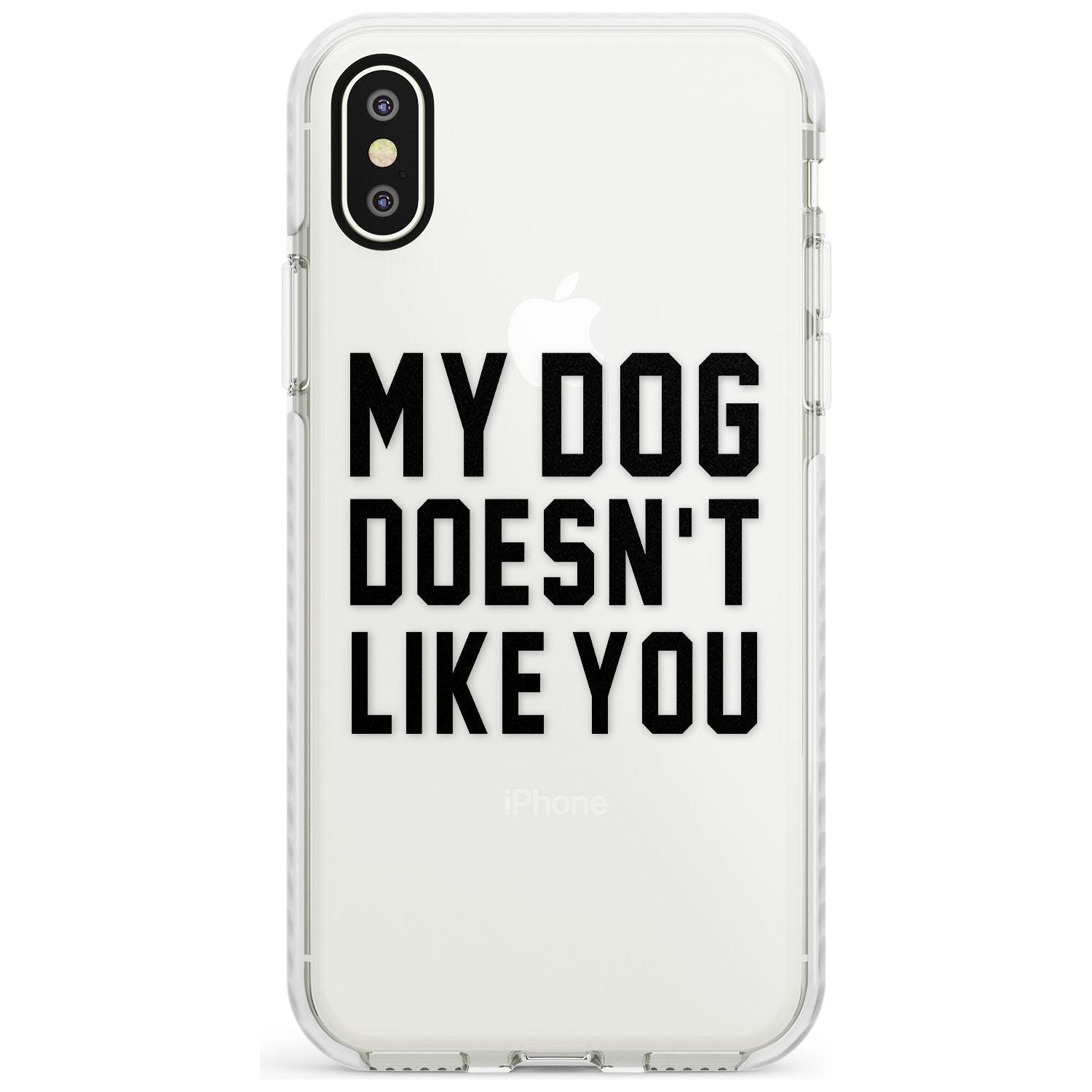 'Dog Doesn't Like You' iPhone Case  Impact Case Phone Case - Case Warehouse