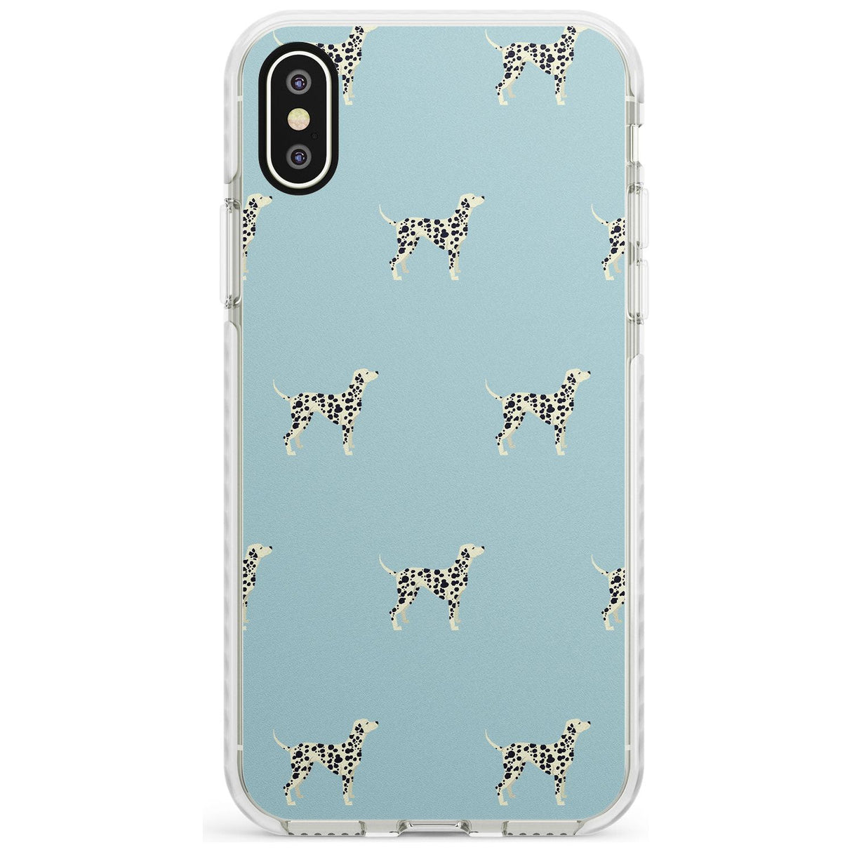 Dalmation Dog Pattern Impact Phone Case for iPhone X XS Max XR