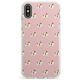 Papillon Dog Pattern Impact Phone Case for iPhone X XS Max XR