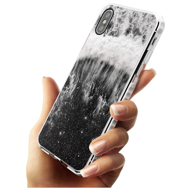 Ocean Wave Galaxy Print Impact Phone Case for iPhone X XS Max XR