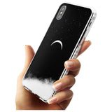 Upside Down Crescent Moon Impact Phone Case for iPhone X XS Max XR