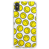 Happy Face Clear Pattern iPhone Case  Impact Case Phone Case - Case Warehouse