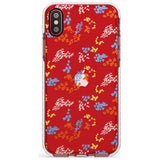 Small Flower Mix: Transparent Slim TPU Phone Case Warehouse X XS Max XR