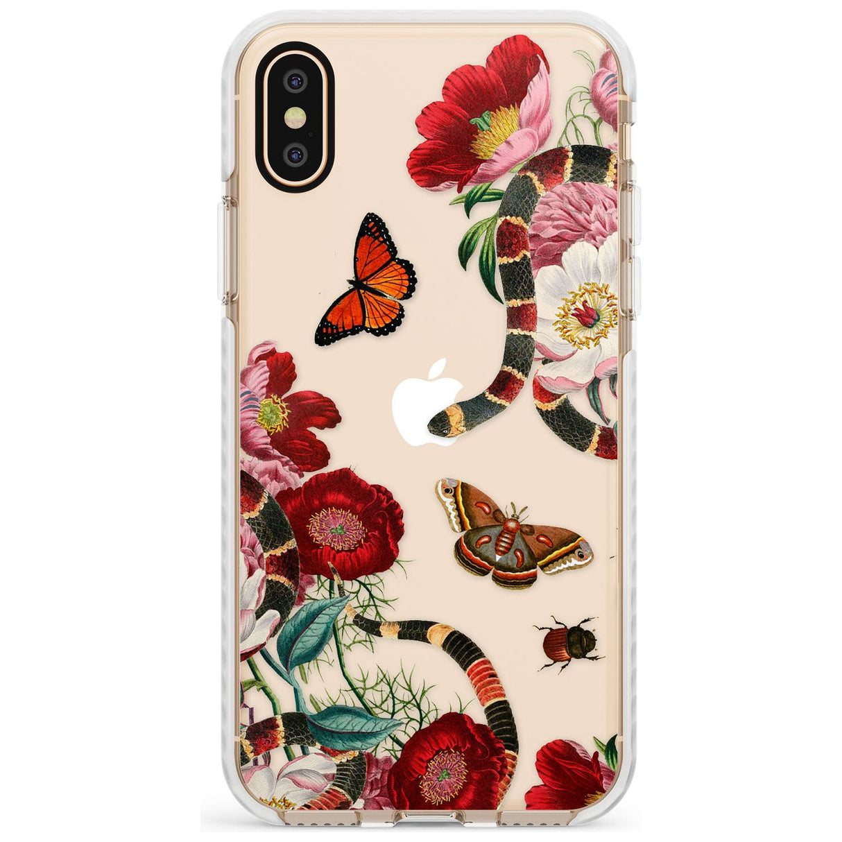 Botanical Snake  Slim TPU Phone Case Warehouse X XS Max XR