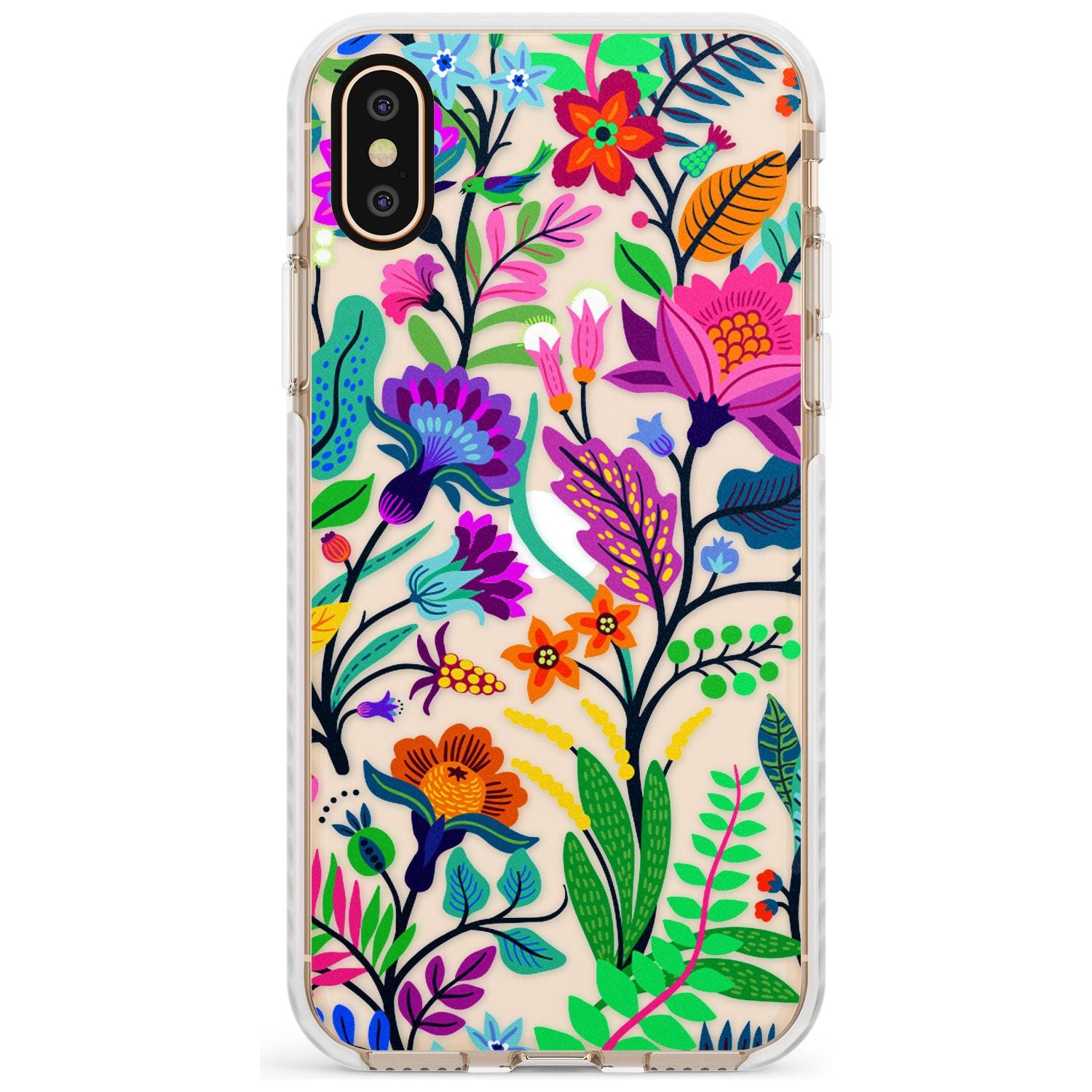 Floral Vibe Impact Phone Case for iPhone X XS Max XR