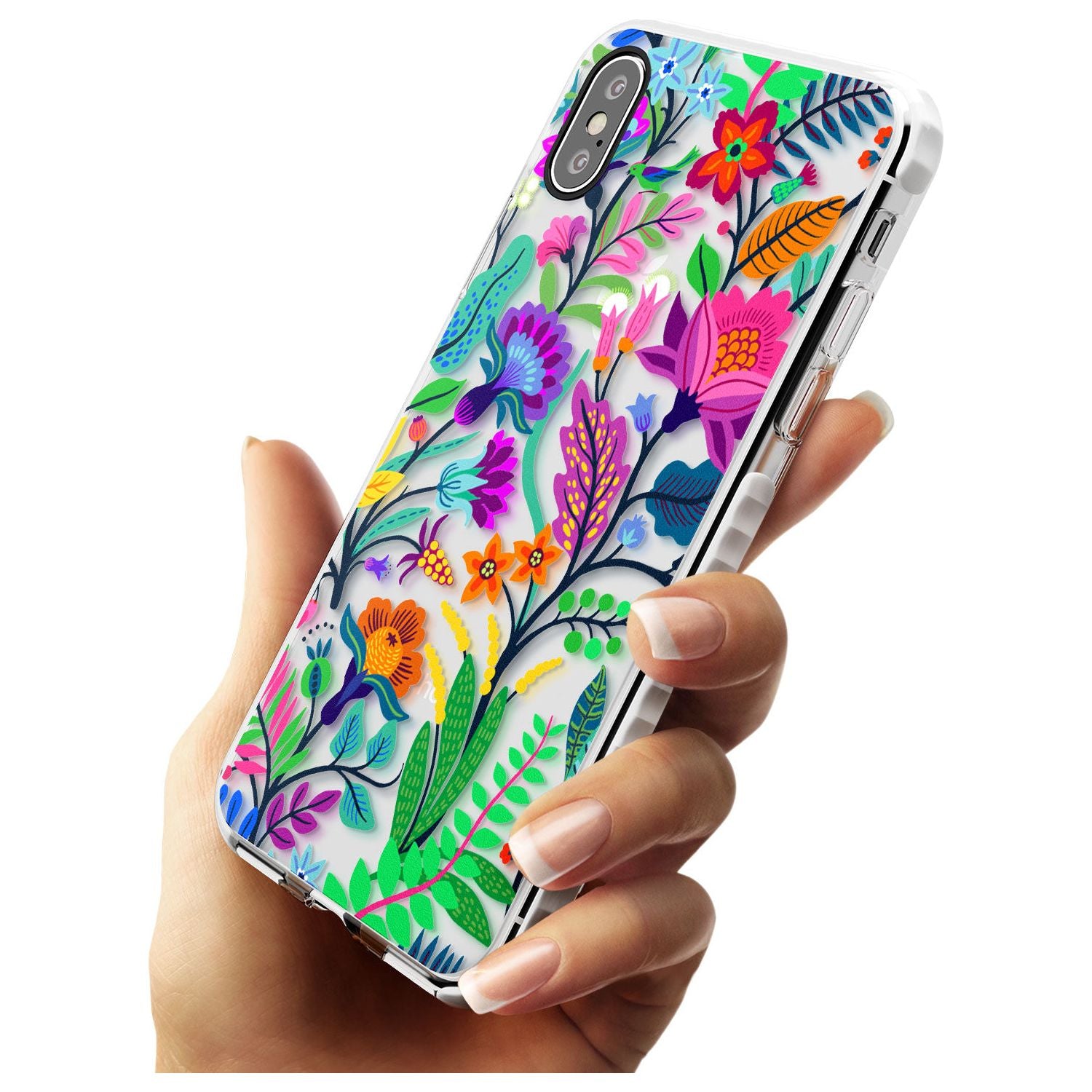 Floral Vibe Impact Phone Case for iPhone X XS Max XR
