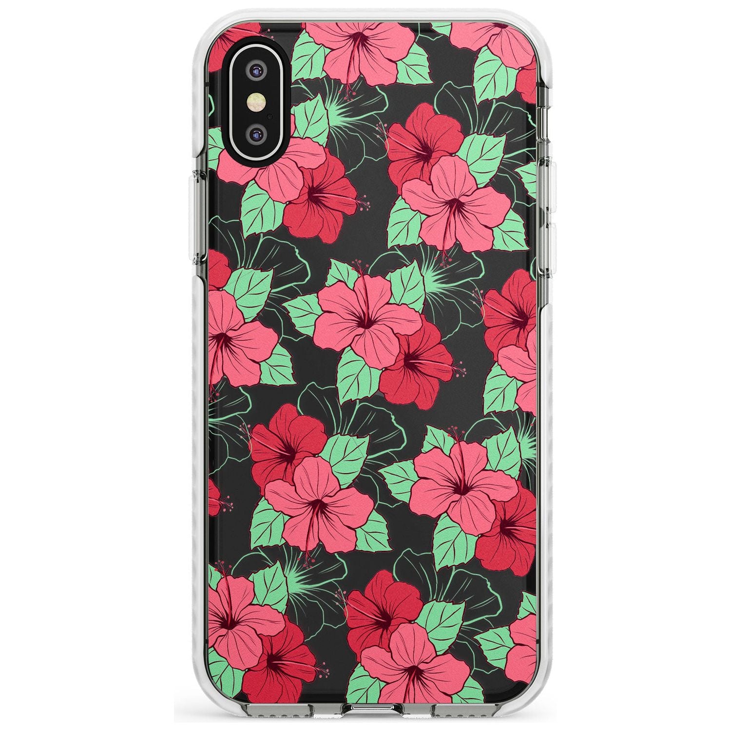 Pink Peony Impact Phone Case for iPhone X XS Max XR