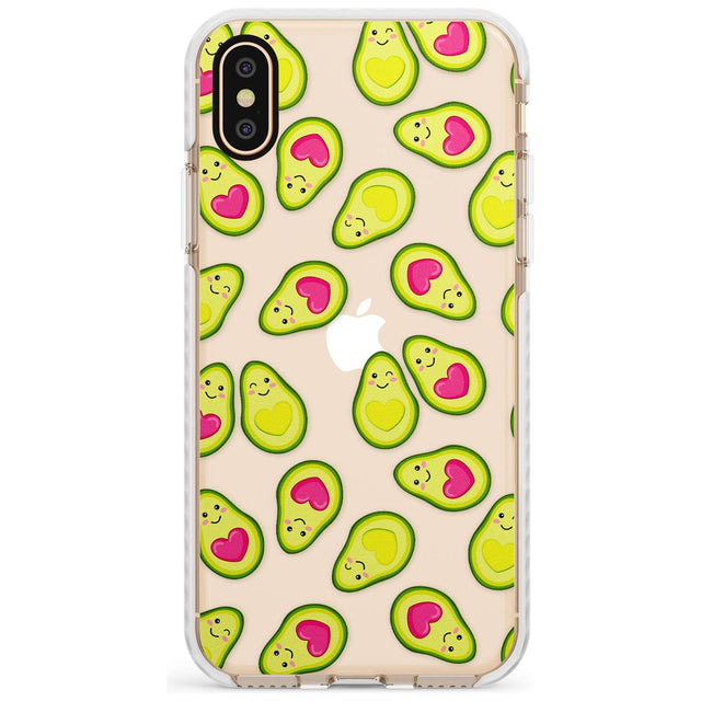 Avocado Love Impact Phone Case for iPhone X XS Max XR