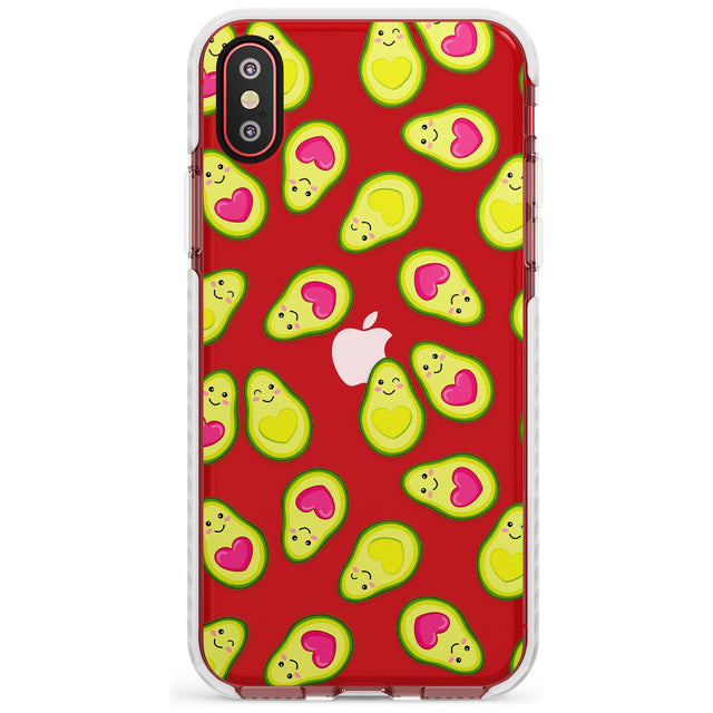 Avocado Love Impact Phone Case for iPhone X XS Max XR