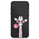 Think Pink Giraffe Impact Phone Case for iPhone X XS Max XR