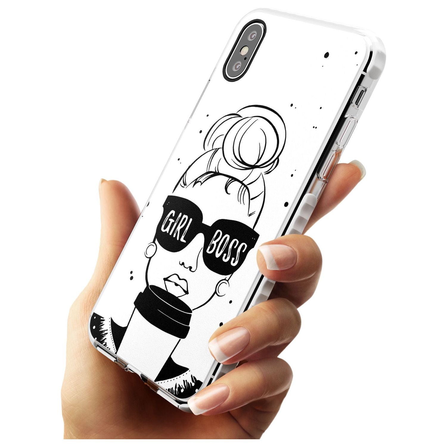 Girl Boss Impact Phone Case for iPhone X XS Max XR