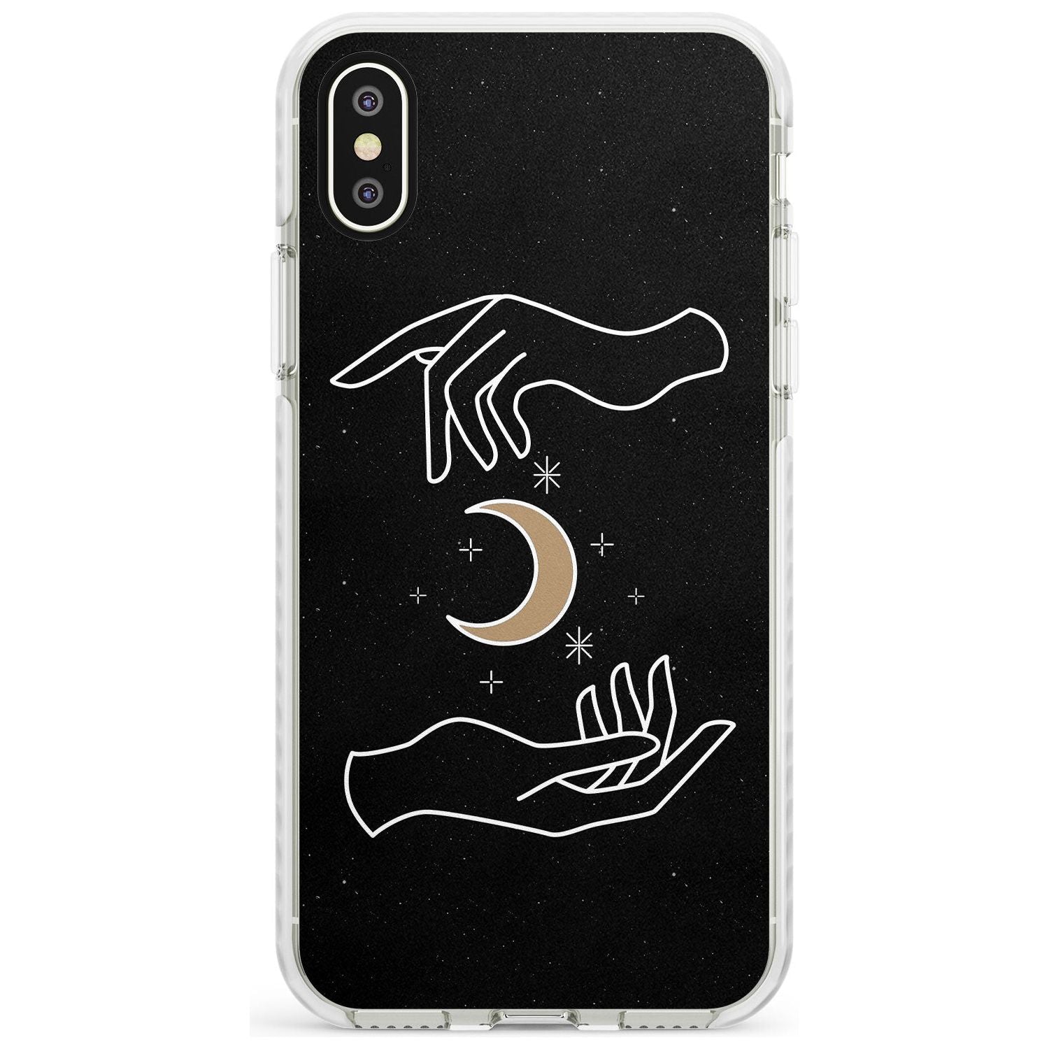 Hands Surrounding Moon Slim TPU Phone Case Warehouse X XS Max XR