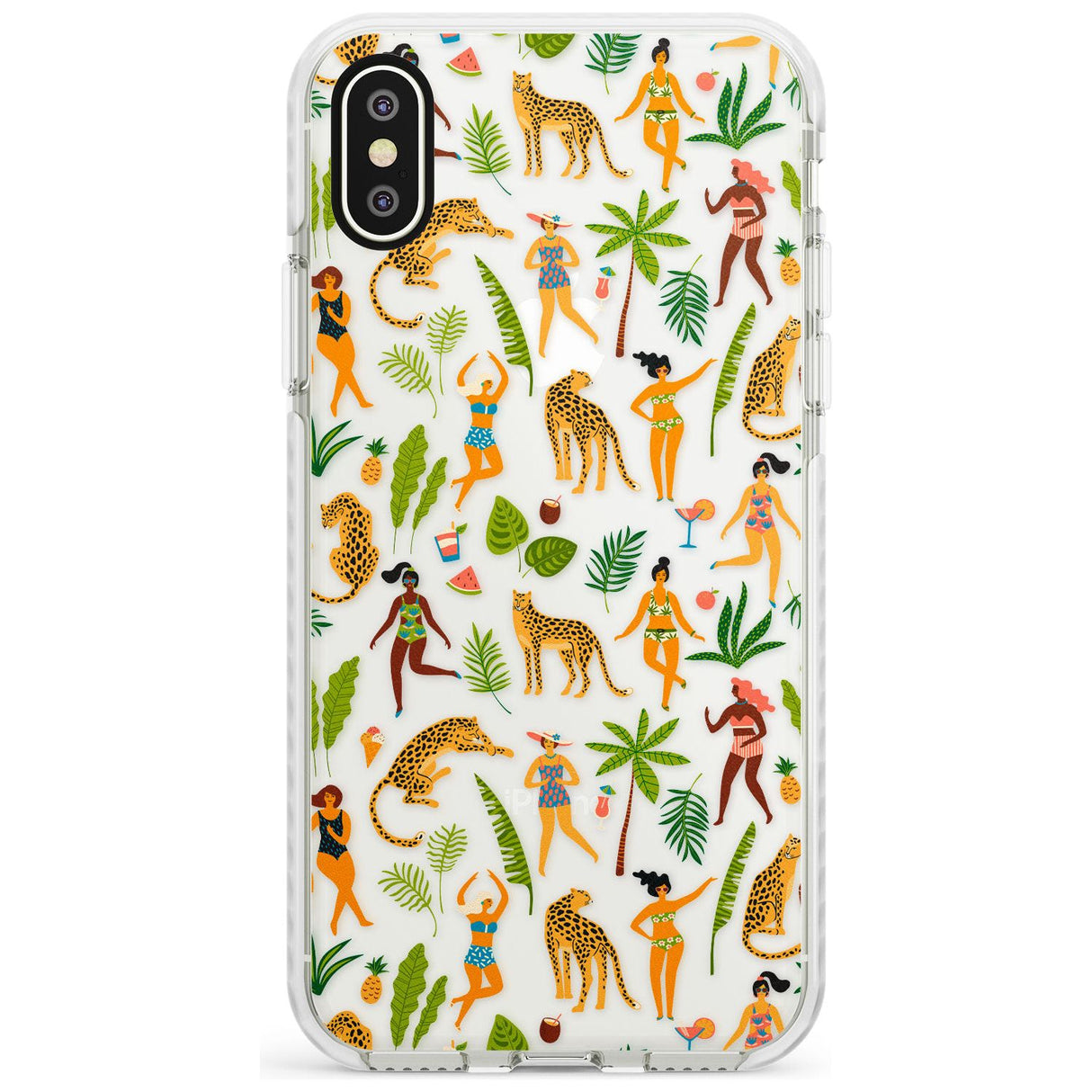 Tropical Summer Impact Phone Case for iPhone X XS Max XR