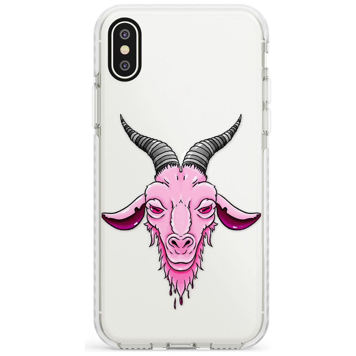 Ba-phomet Impact Phone Case for iPhone X XS Max XR