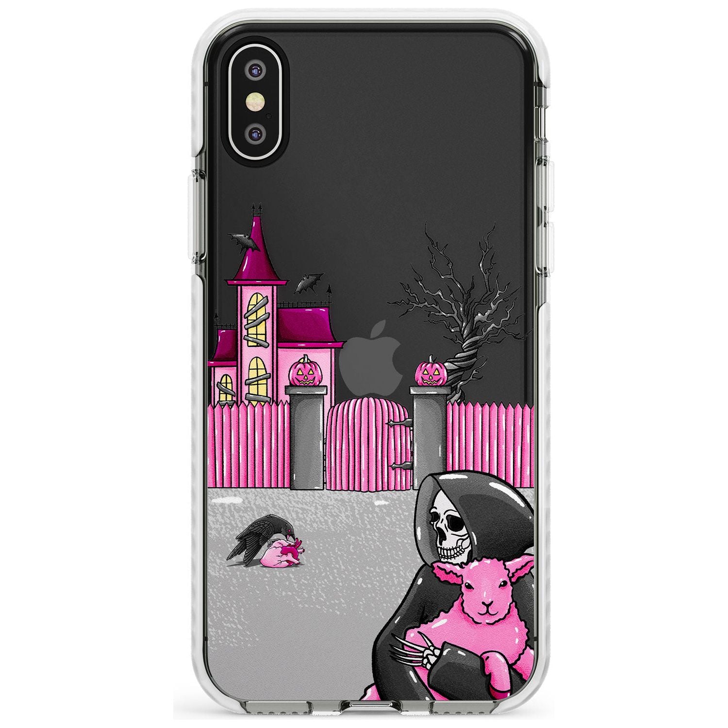 Left With My Heart Impact Phone Case for iPhone X XS Max XR
