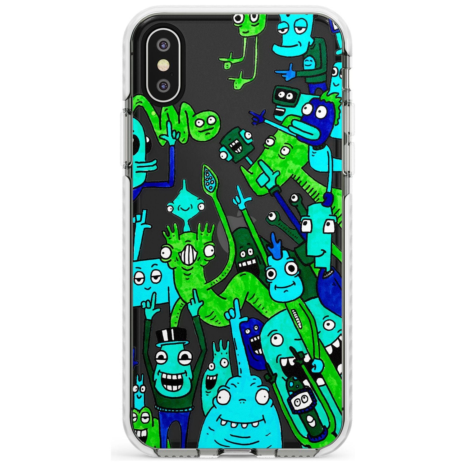 Don't Point Impact Phone Case for iPhone X XS Max XR