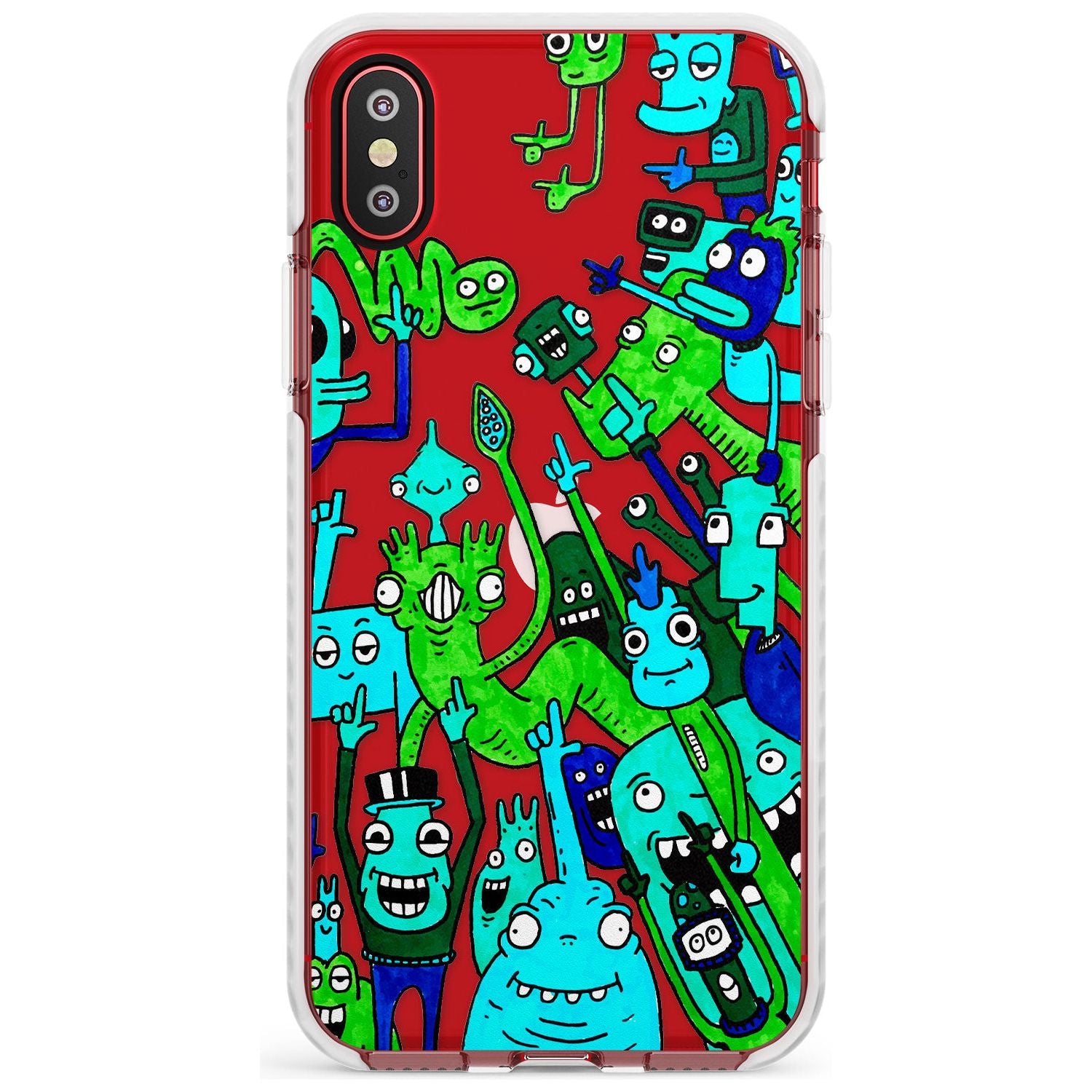 Don't Point Impact Phone Case for iPhone X XS Max XR