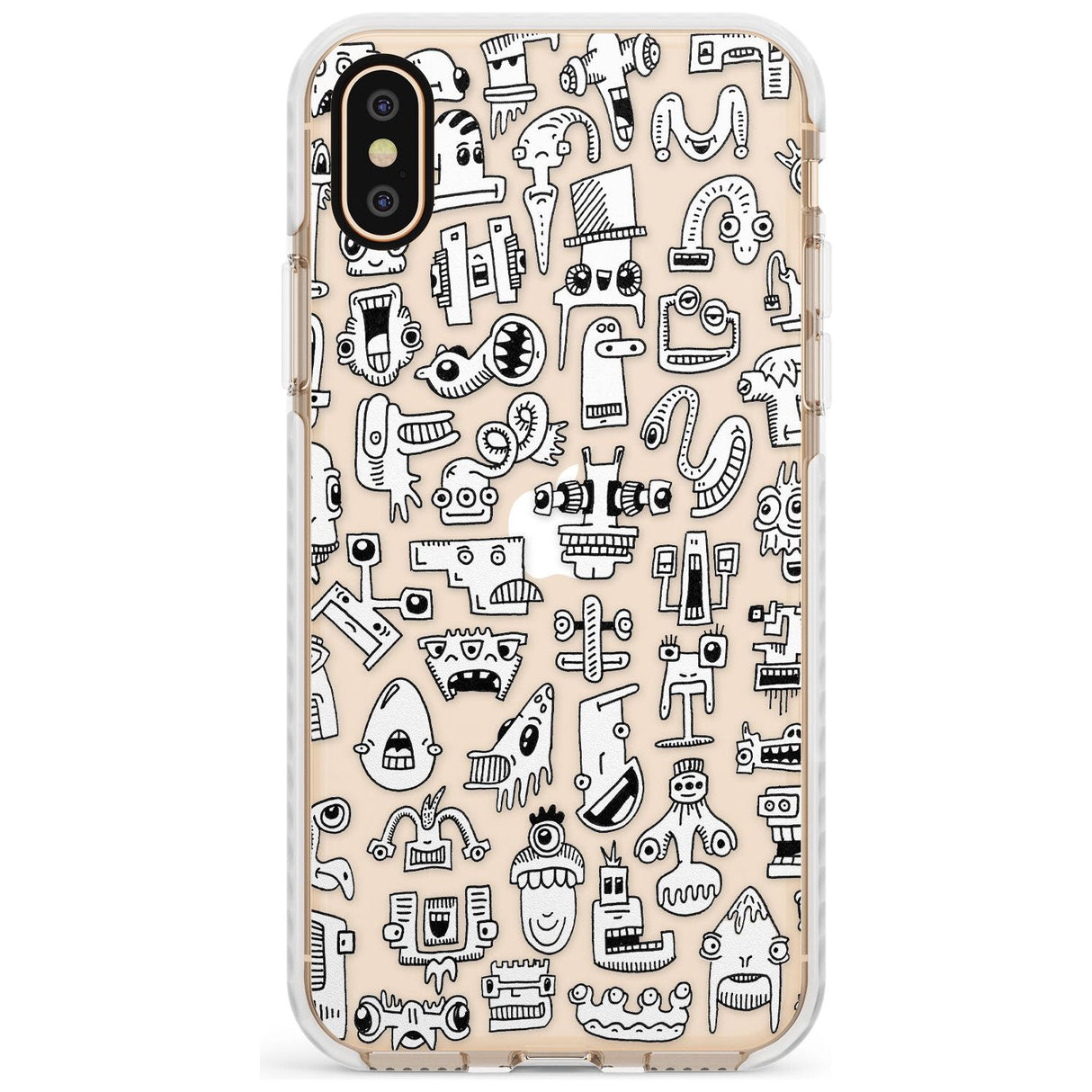 Weird Friends Impact Phone Case for iPhone X XS Max XR