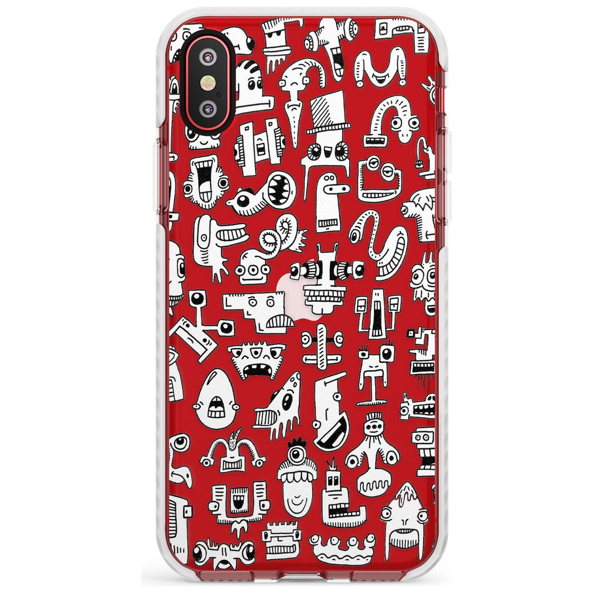 Weird Friends Impact Phone Case for iPhone X XS Max XR