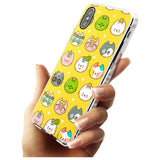 Mythical Cats Kawaii Pattern Impact Phone Case for iPhone X XS Max XR