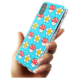 Shroom Bunnies Kawaii Pattern Impact Phone Case for iPhone X XS Max XR