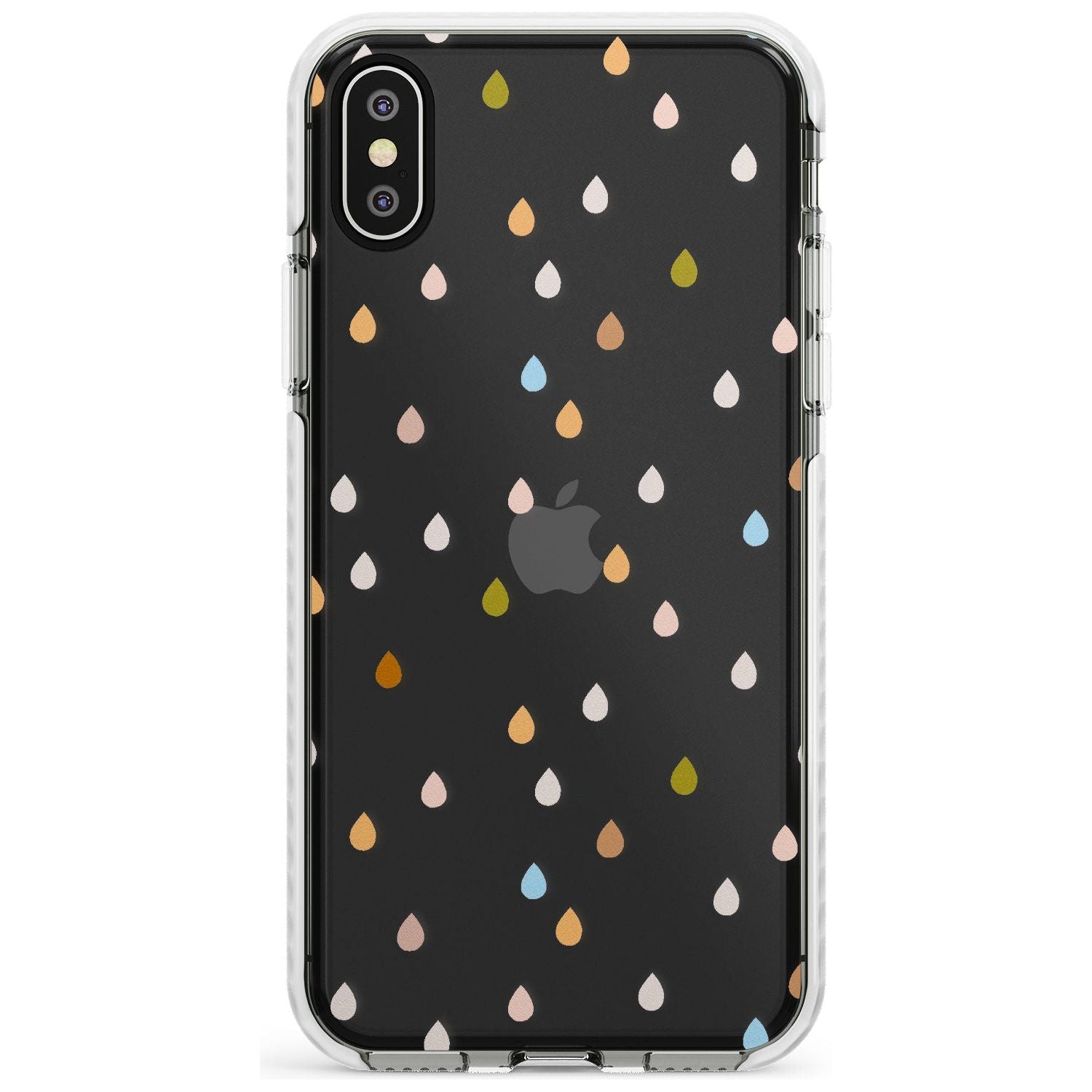 Raindrops Slim TPU Phone Case Warehouse X XS Max XR