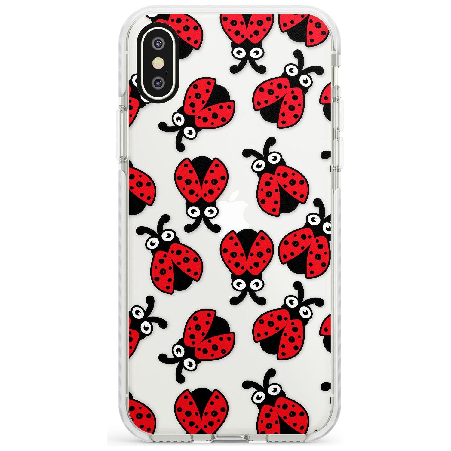 Ladybug Pattern Phone Case for iPhone X XS Max XR