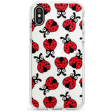 Ladybug Pattern Phone Case for iPhone X XS Max XR