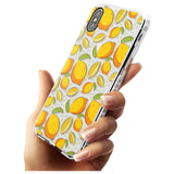 Lemon Pattern Impact Phone Case for iPhone X XS Max XR