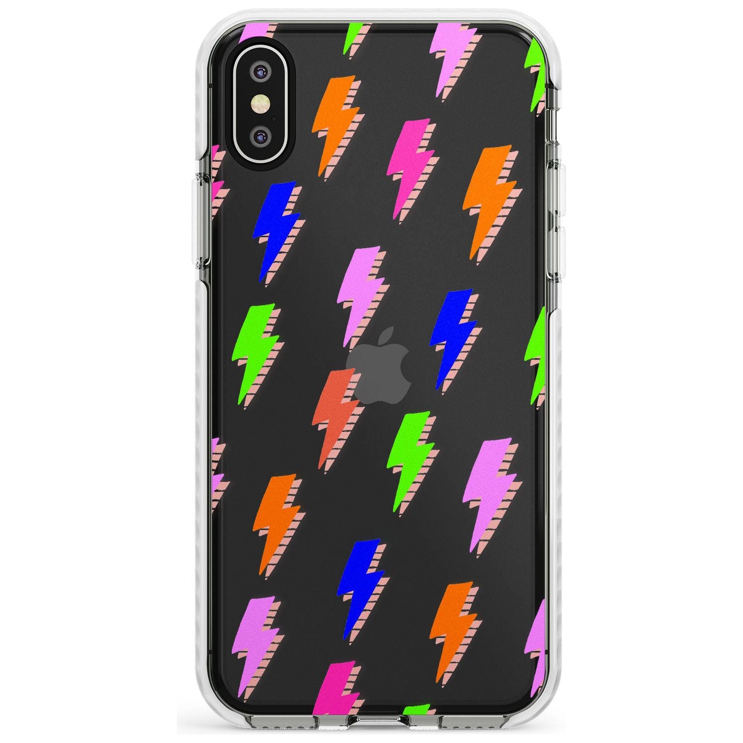 Rainbow Pop Lightning Slim TPU Phone Case Warehouse X XS Max XR