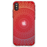 Large Rainbow Mandala Transparent Design Slim TPU Phone Case Warehouse X XS Max XR