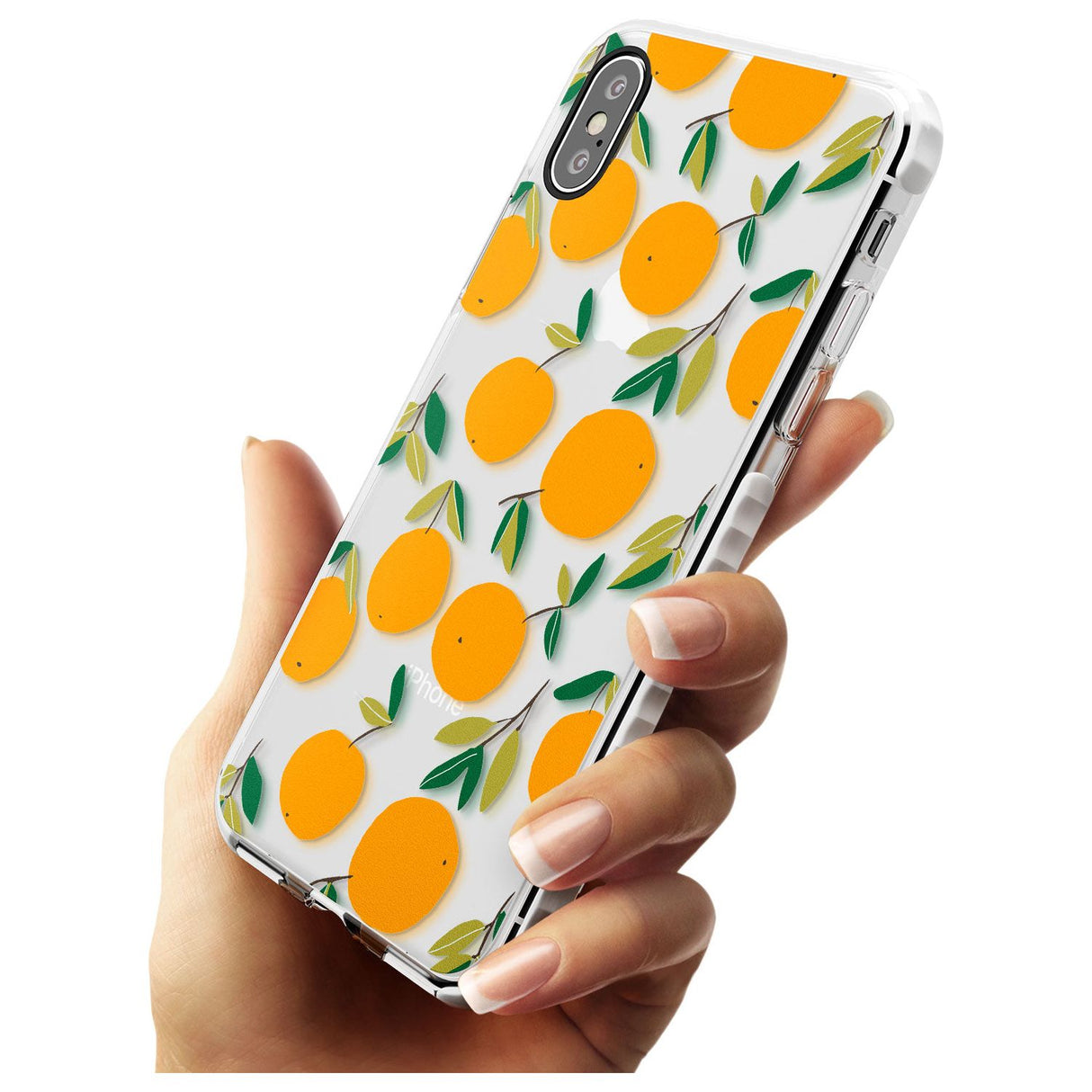 Oranges Pattern Impact Phone Case for iPhone X XS Max XR