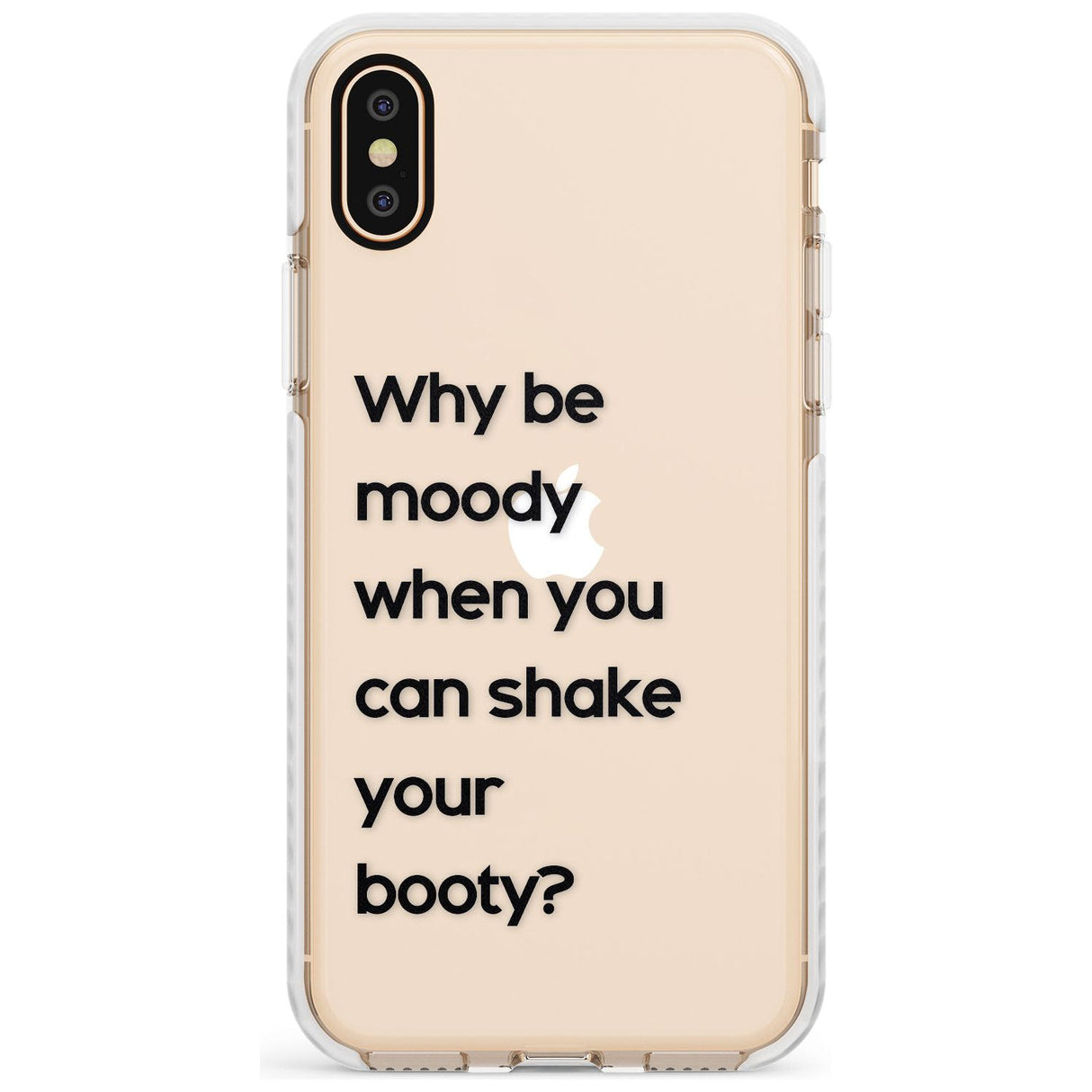 Why be moody? Slim TPU Phone Case Warehouse X XS Max XR