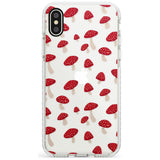 Magical Mushrooms Pattern Impact Phone Case for iPhone X XS Max XR