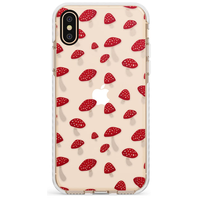 Magical Mushrooms Pattern Impact Phone Case for iPhone X XS Max XR