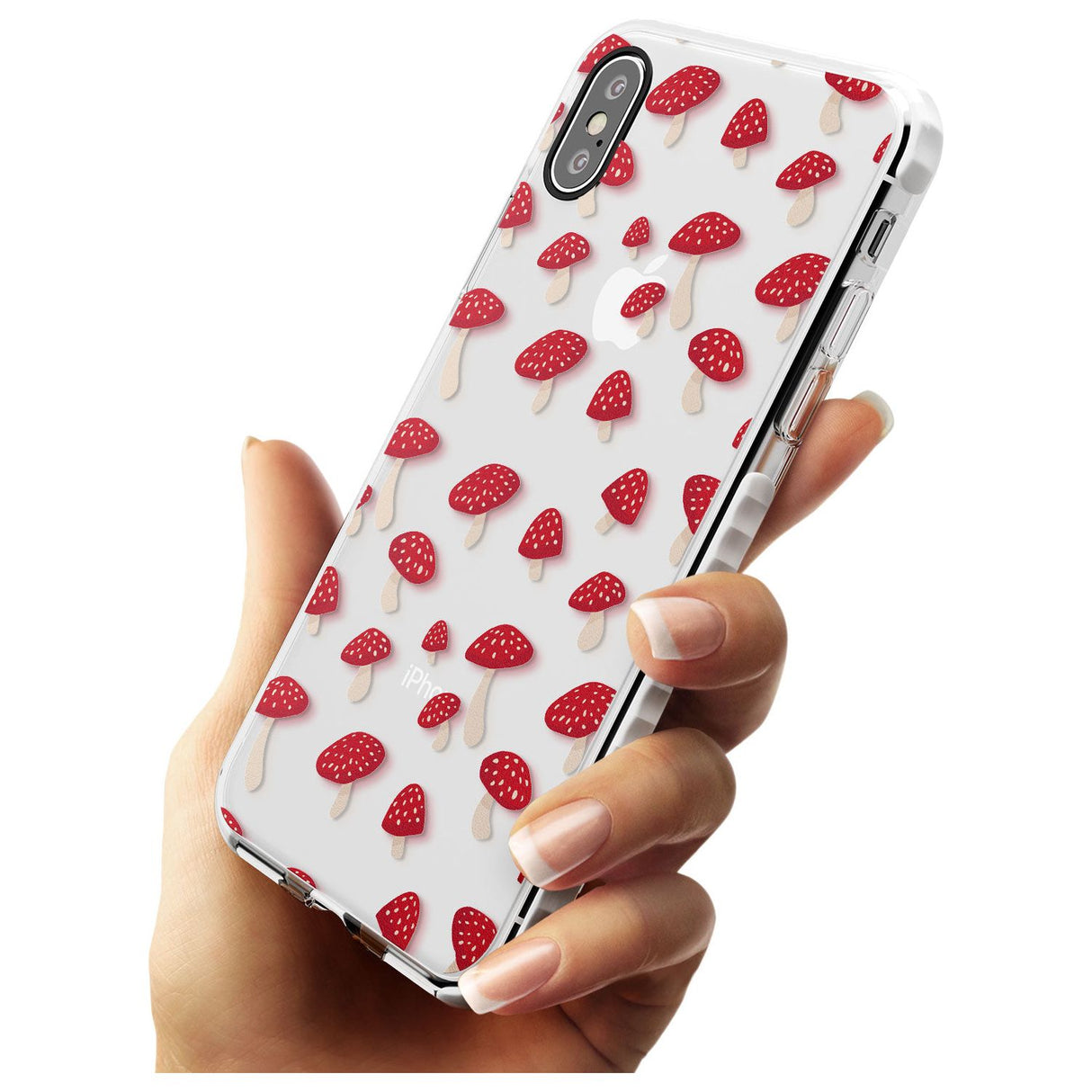 Magical Mushrooms Pattern Impact Phone Case for iPhone X XS Max XR