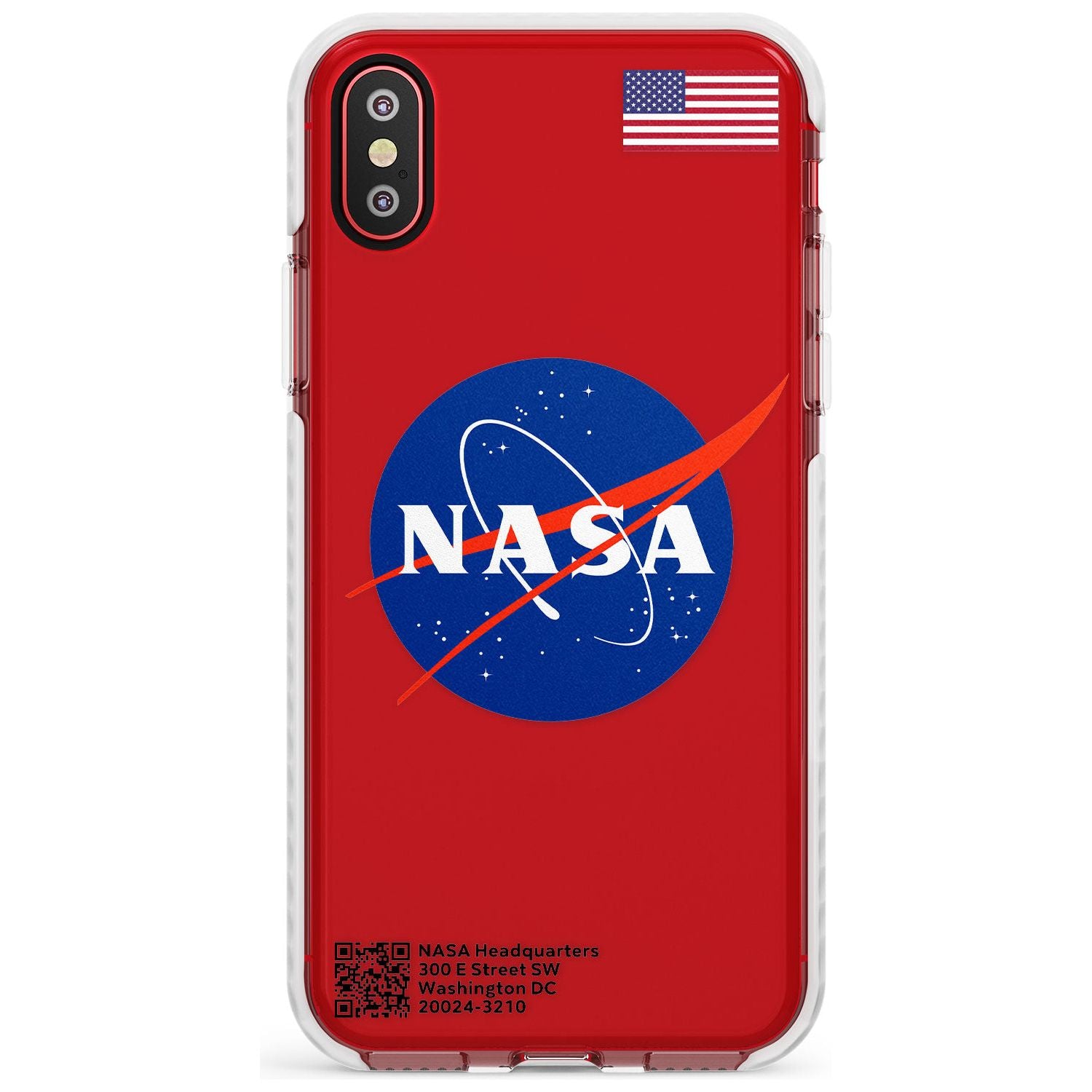 NASA Meatball Impact Phone Case for iPhone X XS Max XR