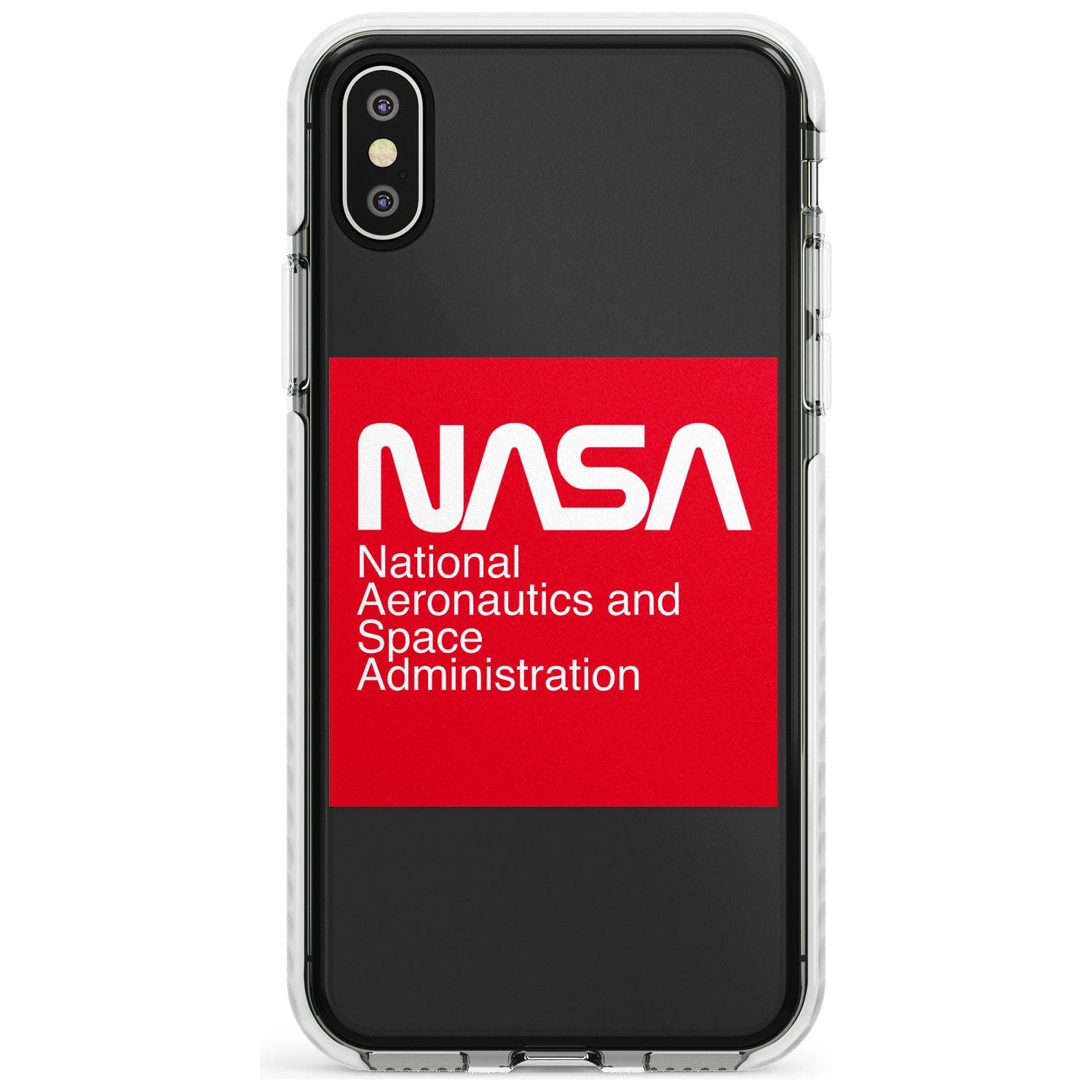 NASA The Worm Box Impact Phone Case for iPhone X XS Max XR