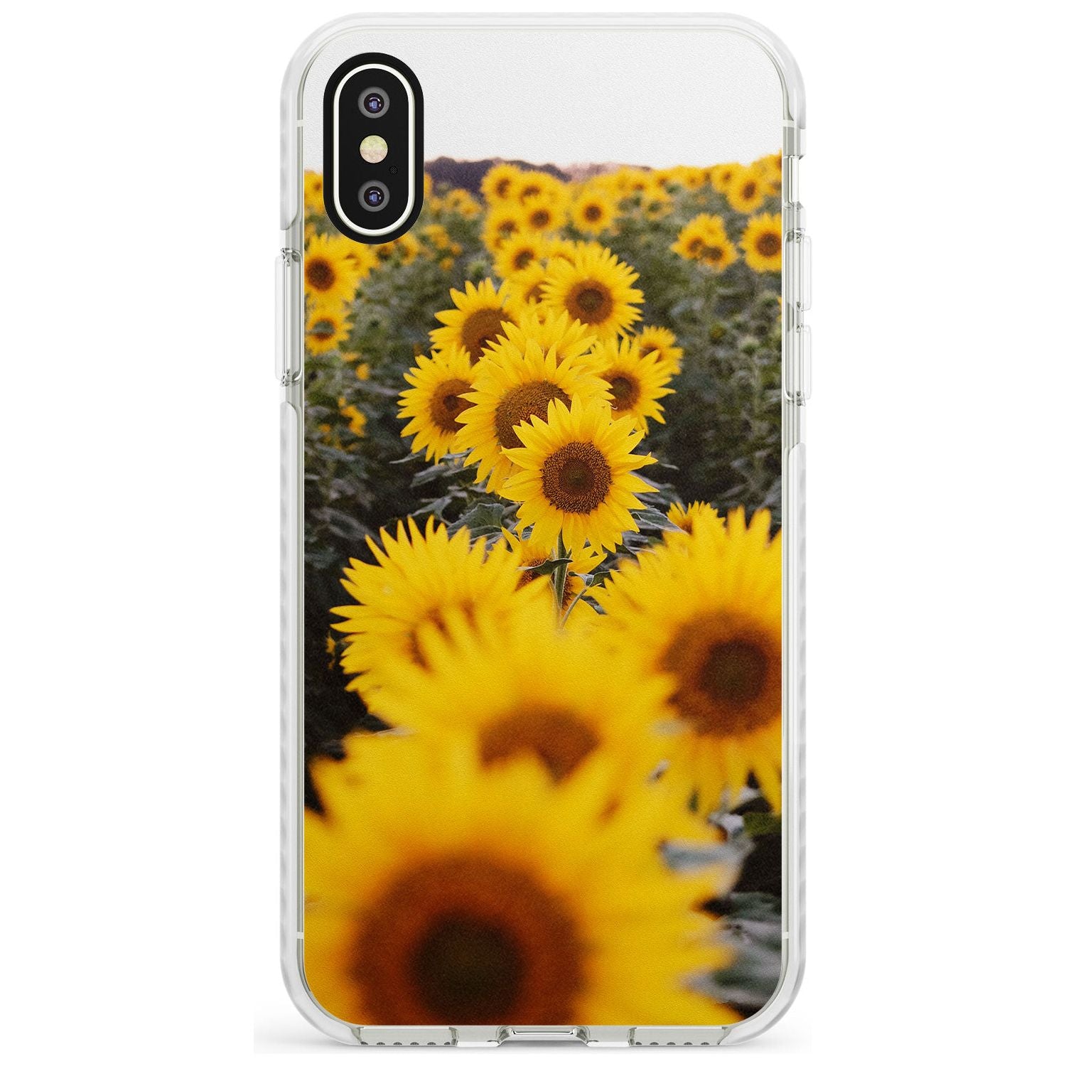 Sunflower Field Photograph Impact Phone Case for iPhone X XS Max XR