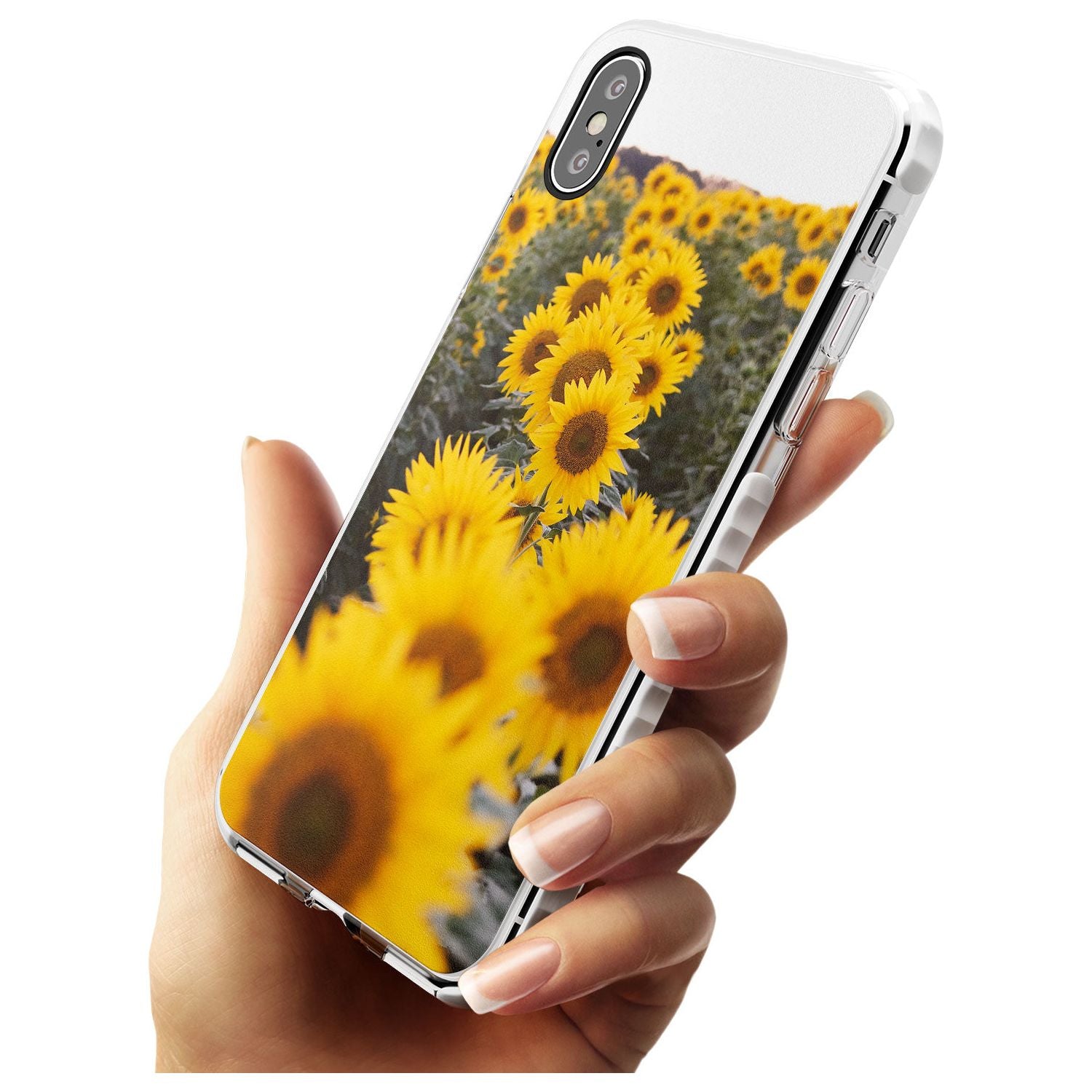 Sunflower Field Photograph Impact Phone Case for iPhone X XS Max XR