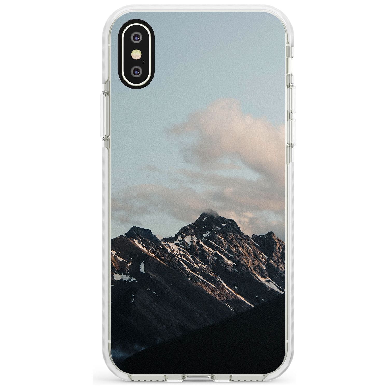 Mountain Range Photograph Impact Phone Case for iPhone X XS Max XR