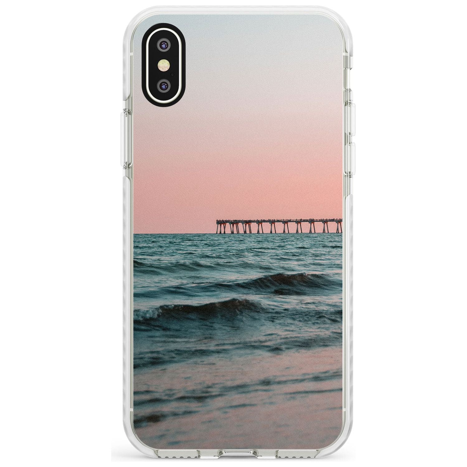 Beach Pier Photograph Impact Phone Case for iPhone X XS Max XR