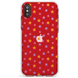 Spangling Stars Pattern Impact Phone Case for iPhone X XS Max XR