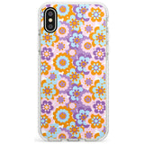 Flower Power Pattern Impact Phone Case for iPhone X XS Max XR